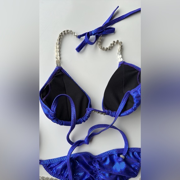 Saleyla Royal Blue Competition bikini sz xs - Picture 11 of 12